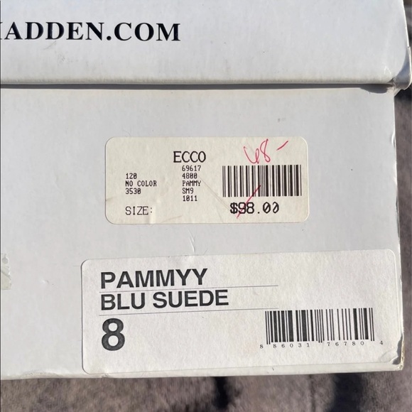 Blue Suede Steve Madden Wedges - Picture 8 of 8